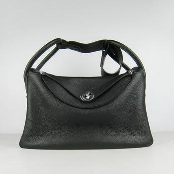 HLN34CMBS001 Hermes Lindy 34CM Nero (argento)